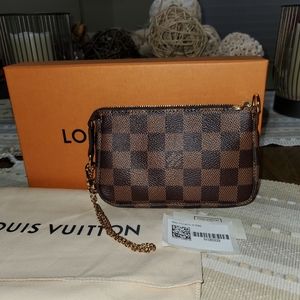 SOLD■■NWT* LOUIS VUITTON MINI POUCHETTE/D. EBENE